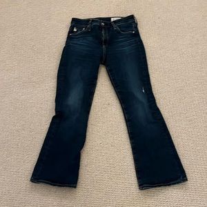 AG Jeans, Farrah Boot Crop Jean, size 27